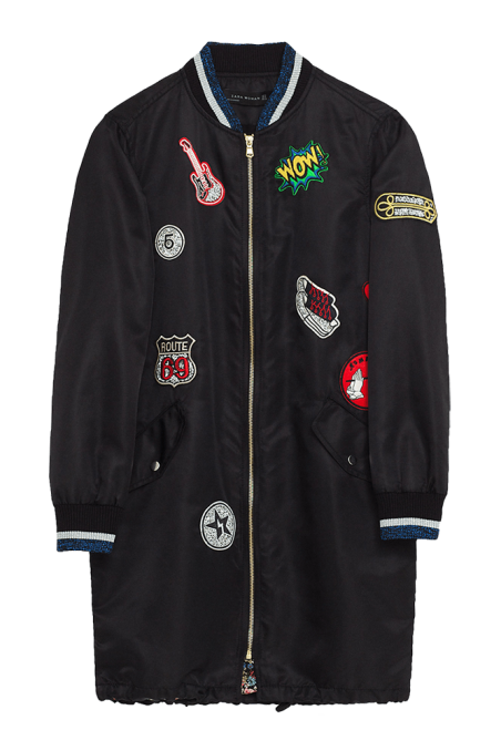 zara flight jacket